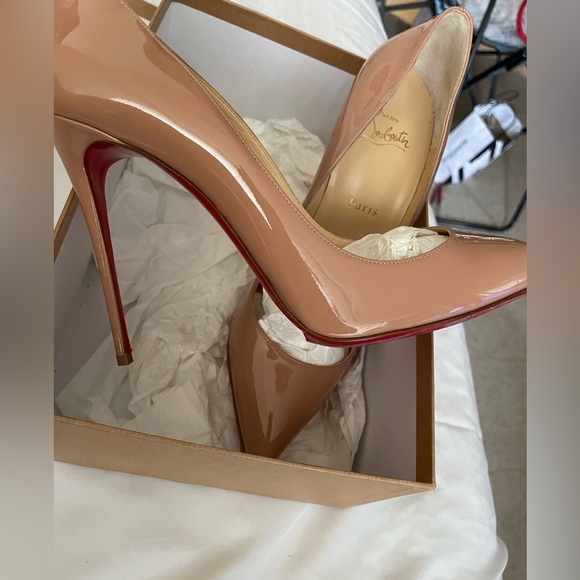 Worn once brought from Nordstrom sole protection added on heel toe n shoe - Picture 2 of 10